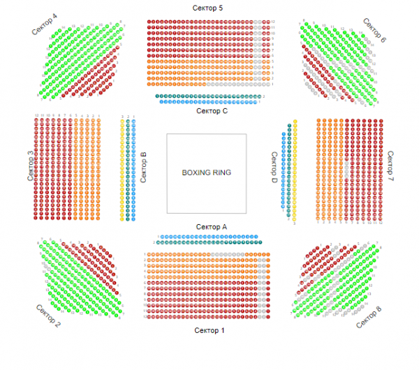 Red arena красная поляна схема зала